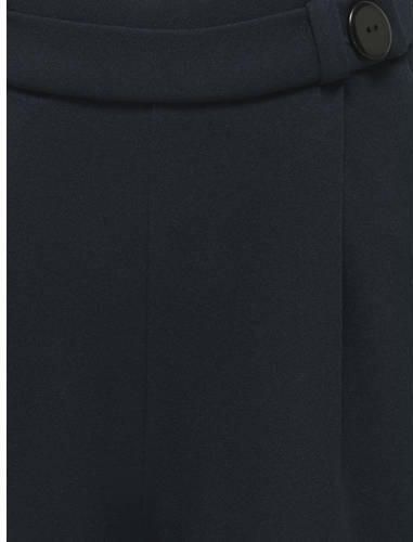 ONLY KIDS GIRL wide leg casual broek donkerblauw Meisjes Polyester Effen - Foto 4