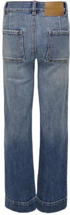 Only KIDS GIRL wide leg jeans KOGJUICY medium blue denim Blauw Effen 116 - Foto 2