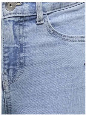 ONLY KIDS GIRL wide leg jeans light blue denim Blauw Meisjes Stretchdenim - Foto 5