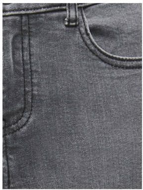 ONLY KIDS GIRL wide leg jeans met hartjes grey denim Grijs Meisjes Stretchdenim - Foto 3