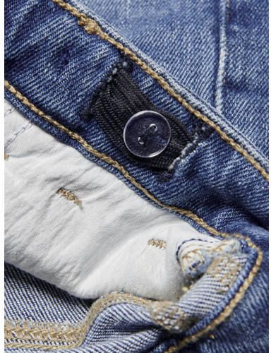 Only KIDS high waist mom jeans KONCALLA stonewashed Blauw Meisjes Stretchdenim 146 - Foto 2