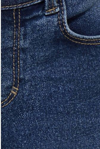 ONLY KIDS MINI KMGBLAIR regular waist wide leg jeans donkerblauw Meisjes Stretchdenim - Foto 3