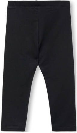 ONLY KIDS MINI legging KMGEMILI zwart Meisjes Stretchkatoen Effen