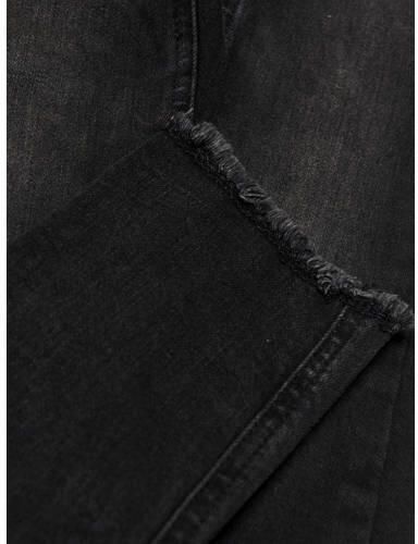 Only KIDS skinny jeans KONBLUSH black denim Zwart Meisjes Stretchdenim 140
