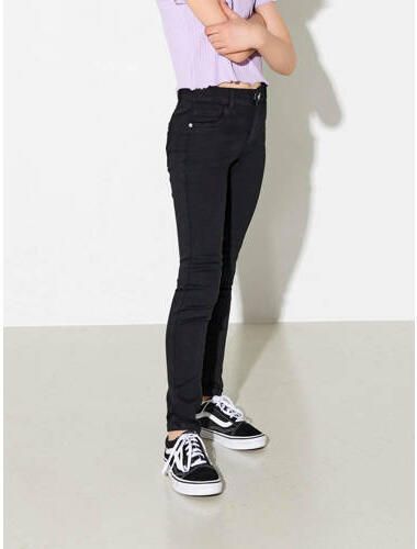 Only KIDS skinny jeans KONRAIN zwart Meisjes Viscose 128 - Foto 3