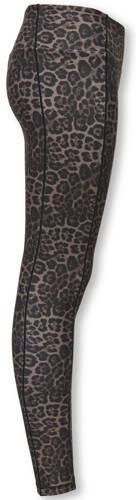 ONLY PLAY GIRLS sportlegging bruin Sportbroek Meisjes Polyester Dierenprint - Foto 2