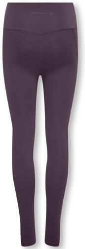 ONLY PLAY GIRLS sportlegging donkerpaars Sportbroek Meisjes Nylon