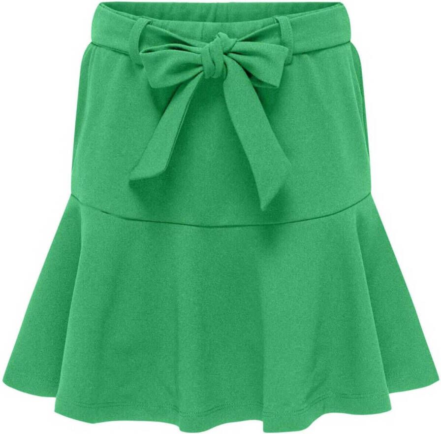 Only KIDS GIRL skort KOGSANIA groen Rok Meisjes Polyester Effen 116