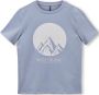 Only KIDS BOY T-shirt KOBMICKI met printopdruk lichtblauw Jongens Katoen Ronde hals 134 140 - Thumbnail 3
