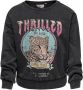 ONLY KIDS GIRL sweater KOGLUCINDA met printopdruk zwart - Thumbnail 3
