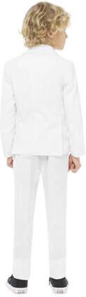 OppoSuits kostuum wit Jongens Polyester Reverskraag Effen 170 176 - Foto 4
