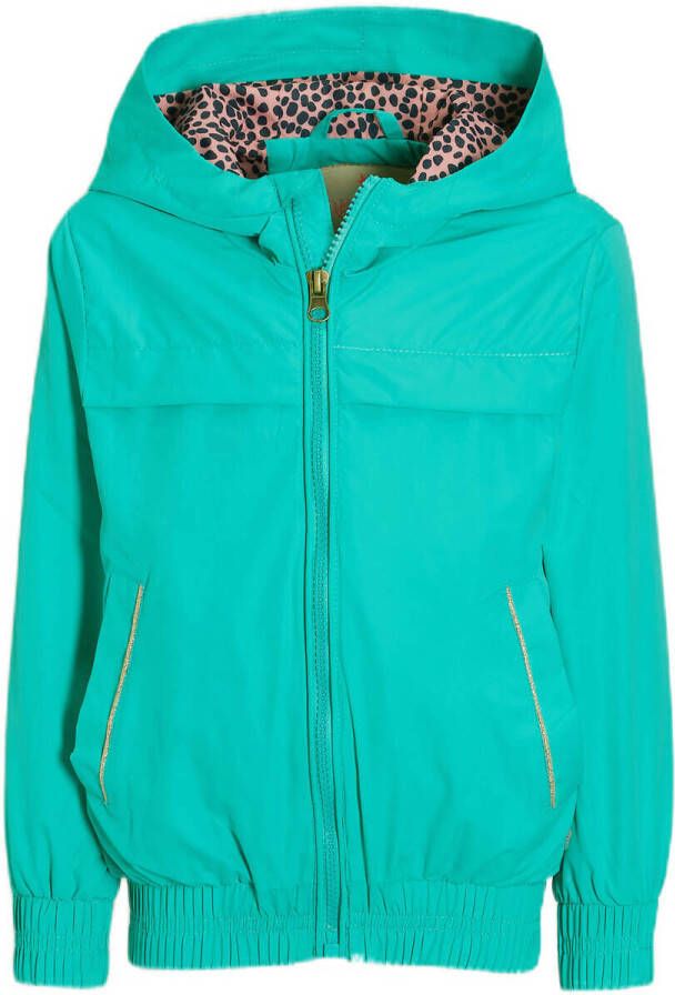 Orange Stars zomerjas Marie mintgroen Meisjes Polyester Capuchon Effen 104