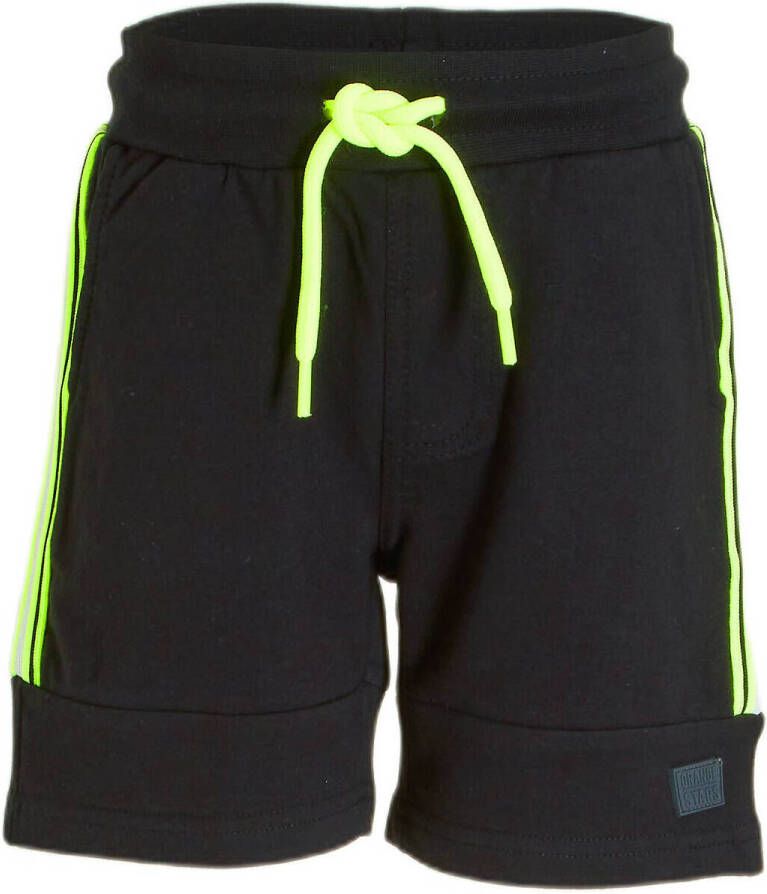 Orange Stars short Marlon zwart Korte broek Jongens Sweat Effen 104