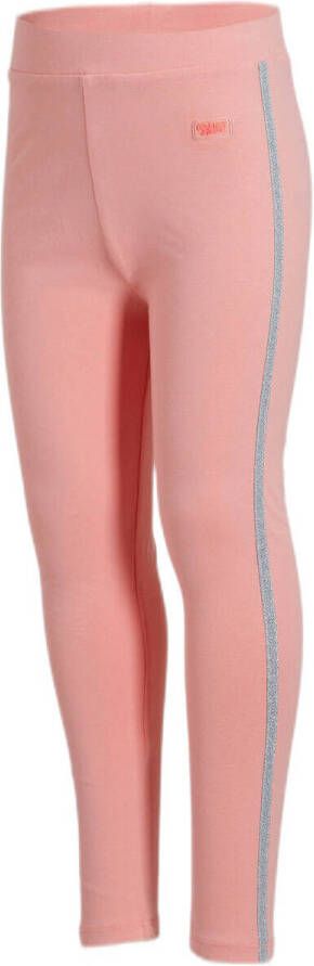 Orange Stars legging Masha roze Meisjes Stretchkatoen Effen 104