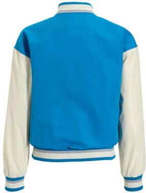 Orange Stars baseball jacket blauw Jas Meisjes Polyester Ronde hals - Foto 3