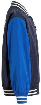 Orange Stars baseball jacket Marten donkerblauw blauw Jas Jongens Polyester Opstaande kraag 110 - Foto 3
