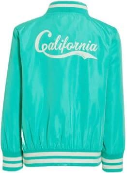 Orange Stars baseball jacket Merle met printopdruk mintgroen Jas Meisjes Polyester Opstaande kraag 104 - Foto 4