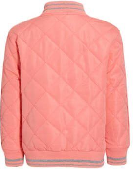 Orange Stars bomberjack zomer Marcella jacket reversible met all over print roze Jas Meisjes Polyester Opstaande kraag 104 - Foto 3
