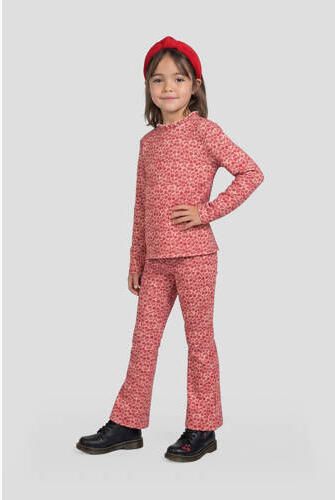 Orange Stars flared broek met print Roze Meisjes Polyester All over print - Foto 5