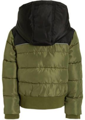 Orange Stars gewatteerde winterjas Norbert khaki Groen Jongens Polyester Capuchon 104