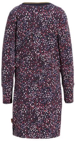 Orange Stars jurk Nora met all over print multi Meisjes Katoen Ronde hals 116