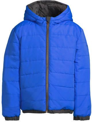 Orange Stars reversible gewatteerde winterjas antraciet Grijs Jongens Polyester Capuchon - Foto 5