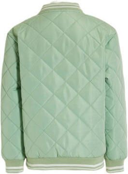 Orange Stars reversible tussenjas Pam mint Groen Meisjes Polyester Opstaande kraag 116