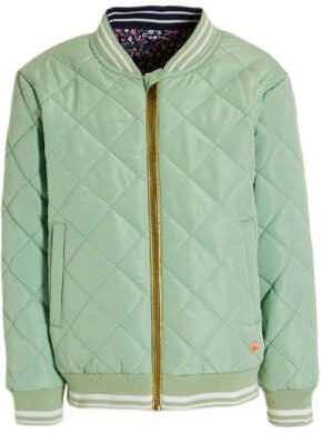 Orange Stars reversible tussenjas Pam mint Groen Meisjes Polyester Opstaande kraag 116 - Foto 2