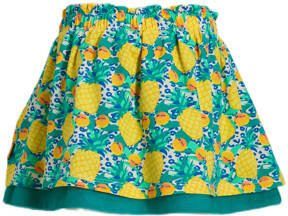 Orange Stars rok Marrit met all over print groen Meisjes Stretchkatoen 104 - Foto 2