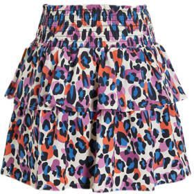 Orange Stars rok Peggy met panterprint multi Meisjes Polyester All over print 110 116