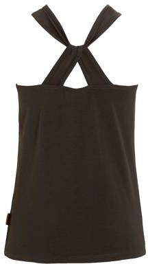 Orange Stars singlet Paulina met printopdruk donkergrijs Meisjes Katoen Ronde hals 110 116