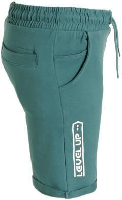 Orange Stars sweatshort Prosper petrol Korte broek Blauw Jongens Katoen 110 116