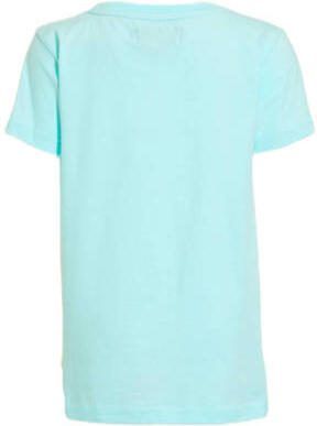 Orange Stars T-shirt Malik met printopdruk blauw Jongens Katoen Ronde hals 116 - Foto 2