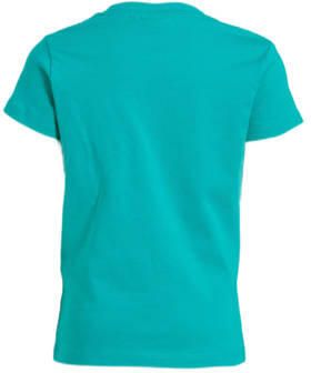 Orange Stars T-shirt Mariska met printopdruk mintgroen Meisjes Stretchkatoen Ronde hals 104 - Foto 2