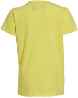 Orange Stars T-shirt Marvin met printopdruk geel Jongens Katoen Ronde hals 104 - Foto 2