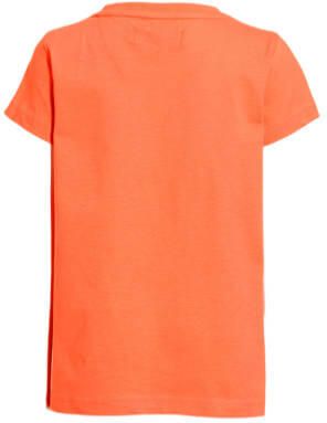 Orange Stars T-shirt Melvin met printopdruk oranje Jongens Katoen Ronde hals 104 - Foto 2