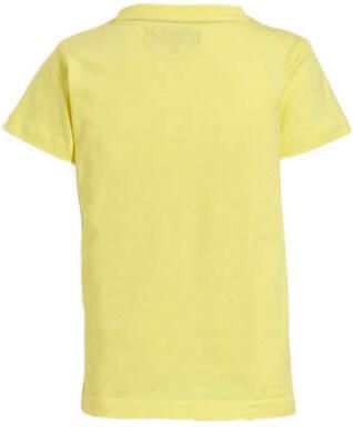 Orange Stars T-shirt Menno met printopdruk geel Jongens Katoen Ronde hals 116 - Foto 2