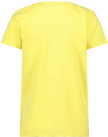 Orange Stars T-shirt met printopdruk geel Jongens Katoen Ronde hals Printopdruk 104 - Foto 2