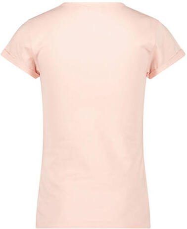 Orange Stars T-shirt met printopdruk roze Meisjes Stretchkatoen Ronde hals 152-158 - Foto 3