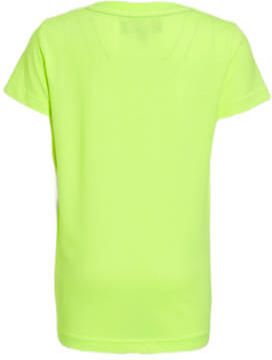 Orange Stars T-shirt Milco met printopdruk geel Jongens Polyester Ronde hals 104 - Foto 3
