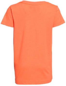 Orange Stars T-shirt Milco met printopdruk oranje Jongens Polyester Ronde hals 104 - Foto 2
