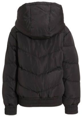 Orange Stars winterjas Nanda met panterprint multi Zwart Meisjes Polyester Capuchon 110 - Foto 4