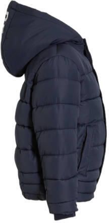 Orange Stars winterjas Nicolaas navy Blauw Jongens Polyester Capuchon Effen 116 - Foto 3