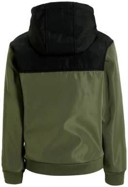 Orange Stars zomerjas Paolo khaki Groen Jongens Polyester Capuchon Meerkleurig 104