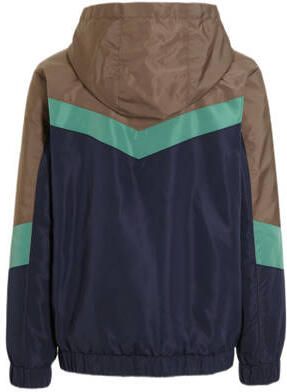 Orange Stars zomerjas Pascal navy Blauw Jongens Polyester Capuchon Meerkleurig 116