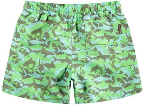 Orange Stars zwemshort groen Jongens Polyester All over print 140-146 - Foto 3