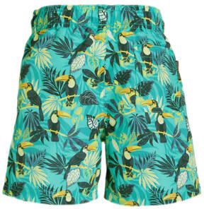 Orange Stars zwemshort Machiel mintgroen Jongens Polyester All over print 104 - Foto 2
