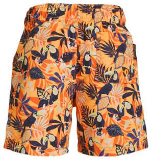 Orange Stars zwemshort Machiel oranje Jongens Polyester All over print 104 - Foto 2