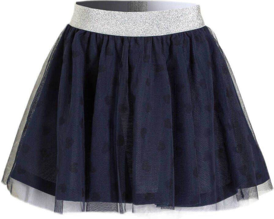 Orange Stars rok Majory met hartjes donkerblauw Meisjes Polyester Hartjes 104