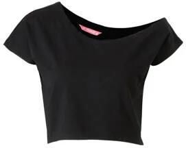 Papillon sportshirt zwart Sport t-shirt Meisjes Viscose Ronde hals - Foto 2